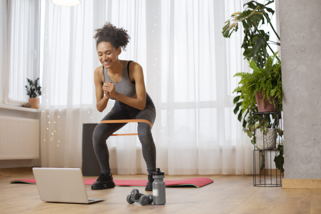 home workouts resistance bands