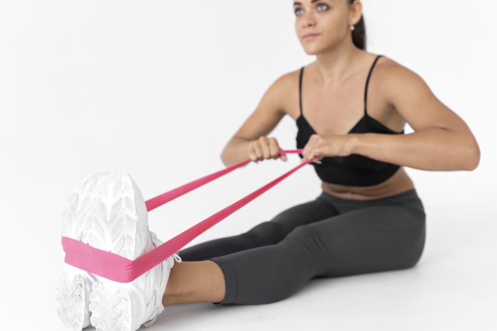 Resistance bands workout